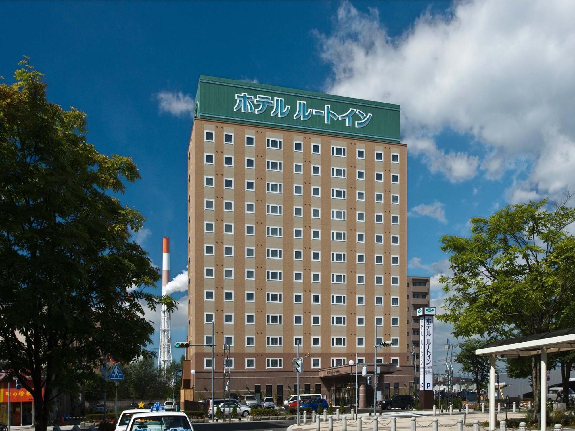 Hotel Route-Inn Tomakomai Ekimae Exterior foto